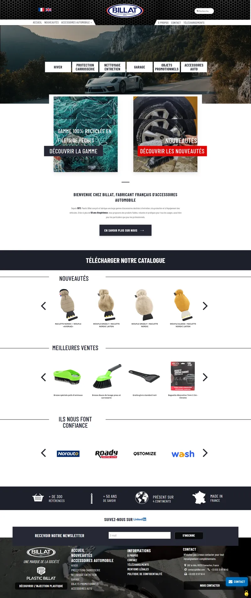 Accueil avant refonte